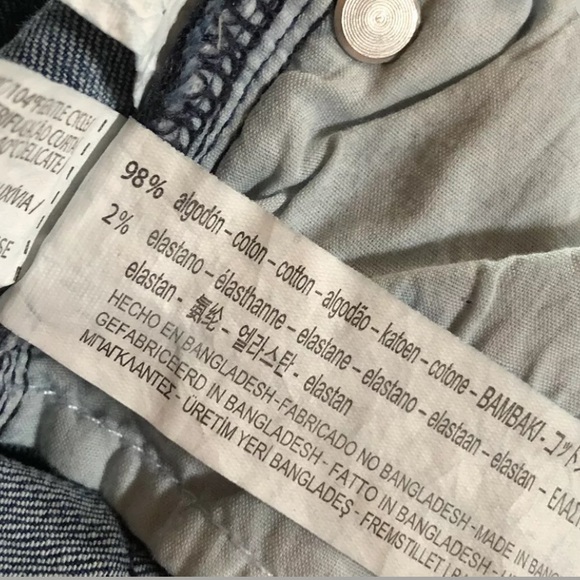 Zara Basic Z1975 Jeans Distressed Ripped Skinny - Picture 10 of 10